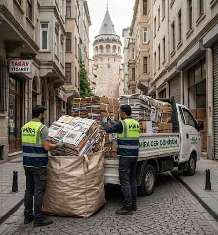 Beyoğlu kağıt geri dönüşüm